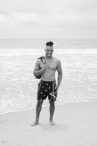 Classic Bandana Swimming Trunks "California Bears"