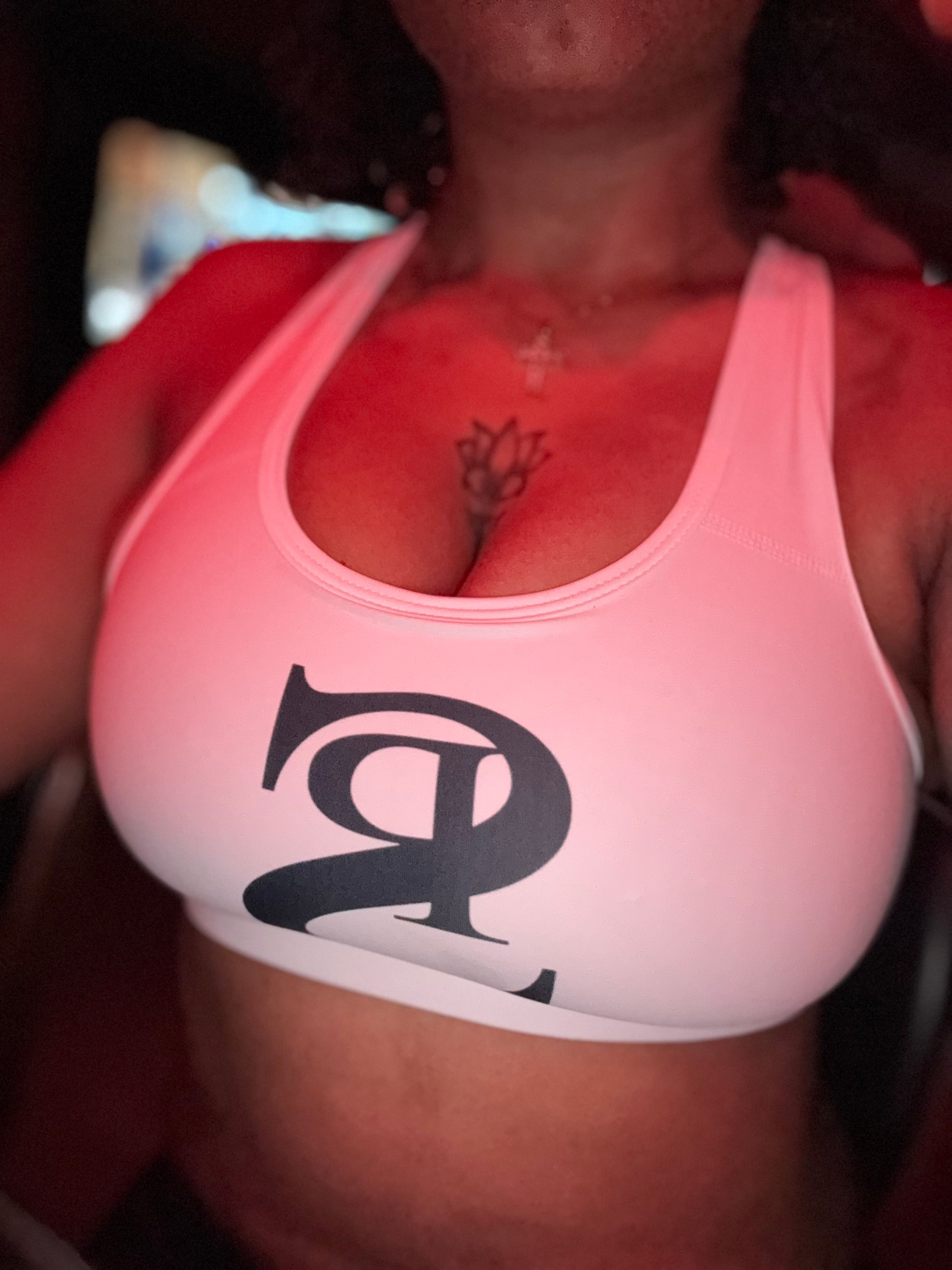 Insanely Pretty Sports Bra (Thong Set) "White"