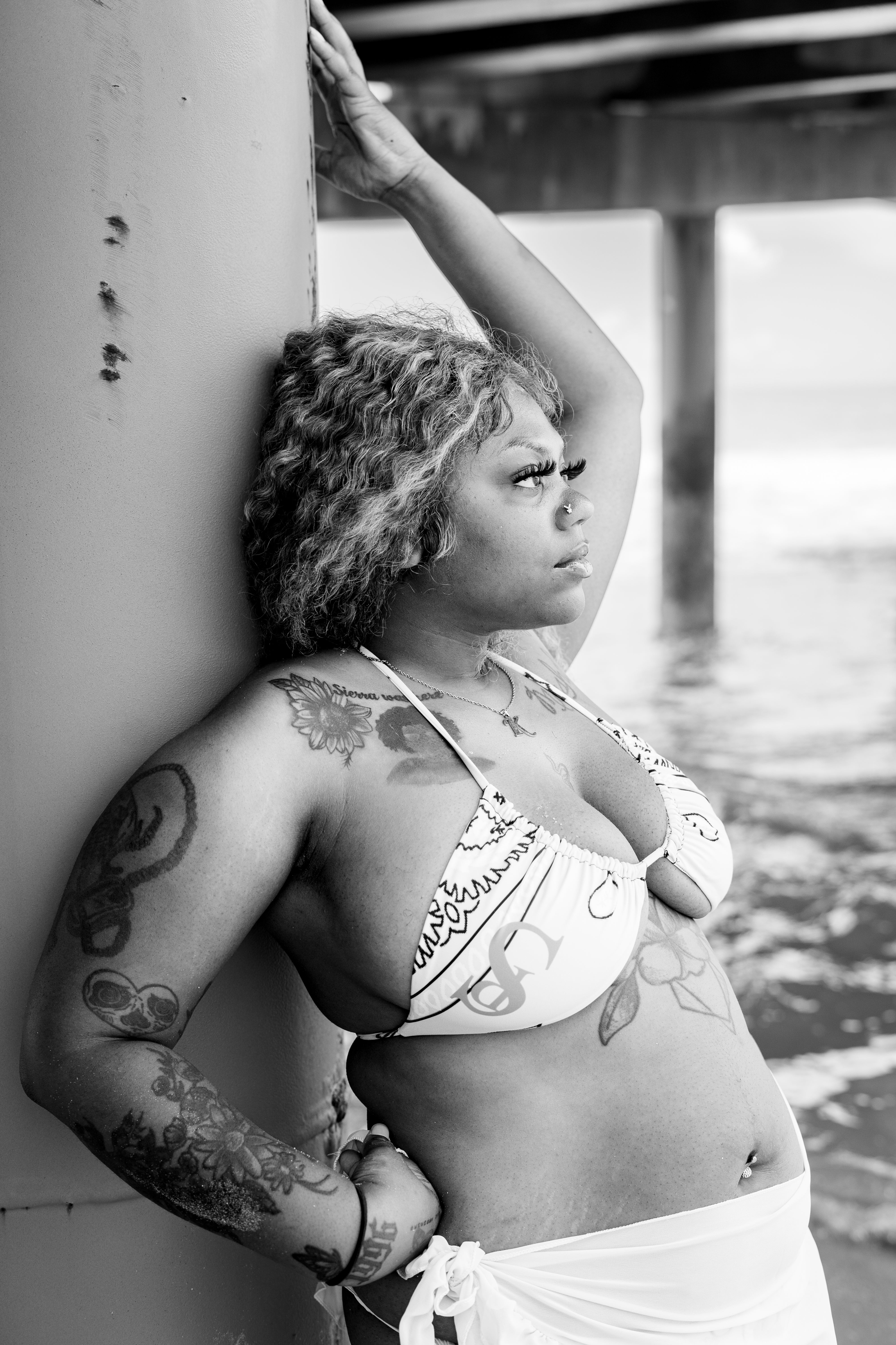 Classic Bandana Bikini "Sunset Drip"