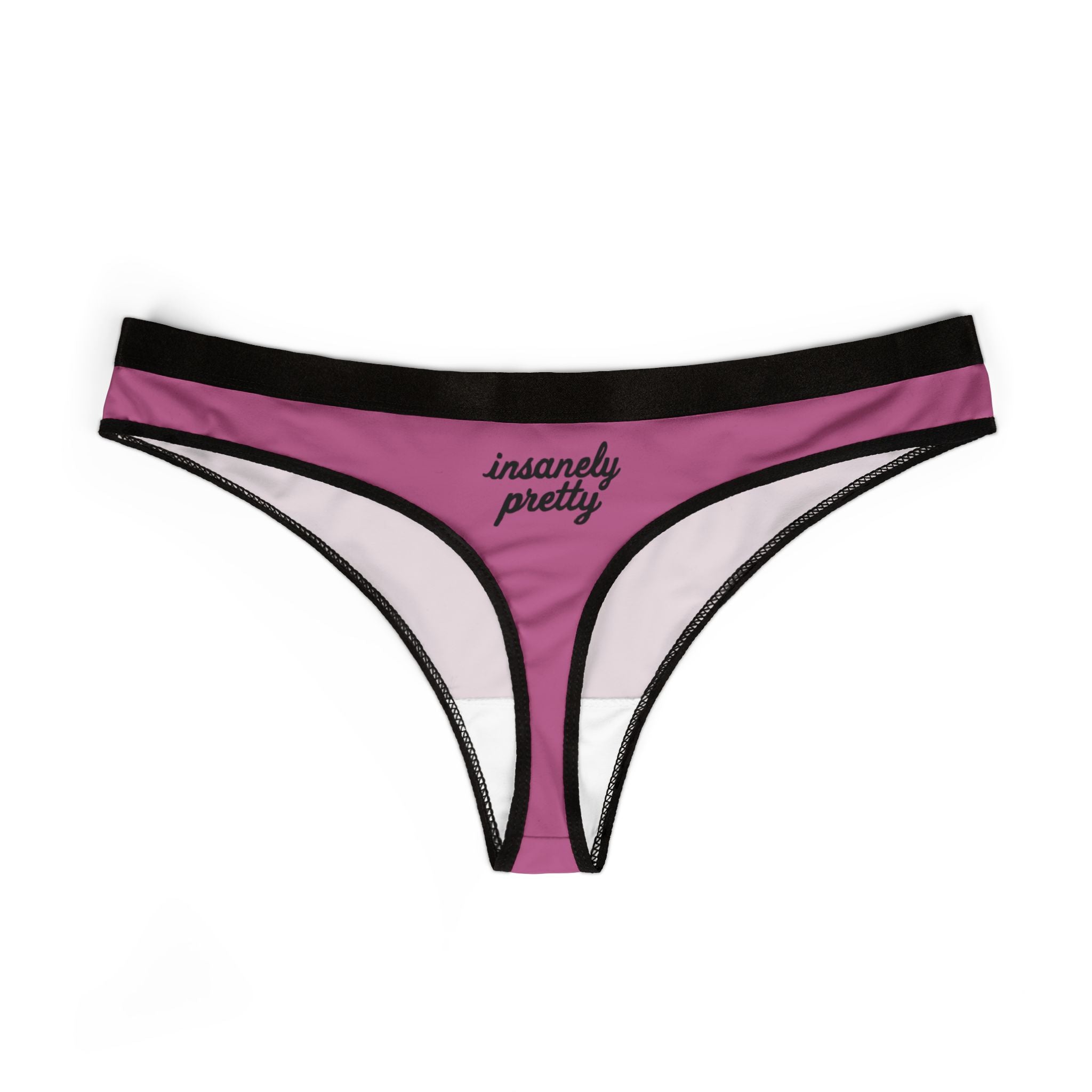 Insanely Pretty Low-Rise Thong "Light Pink"