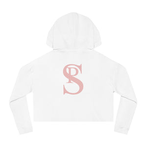 Insanely Pretty Crop Hoodie (Pink Logo)
