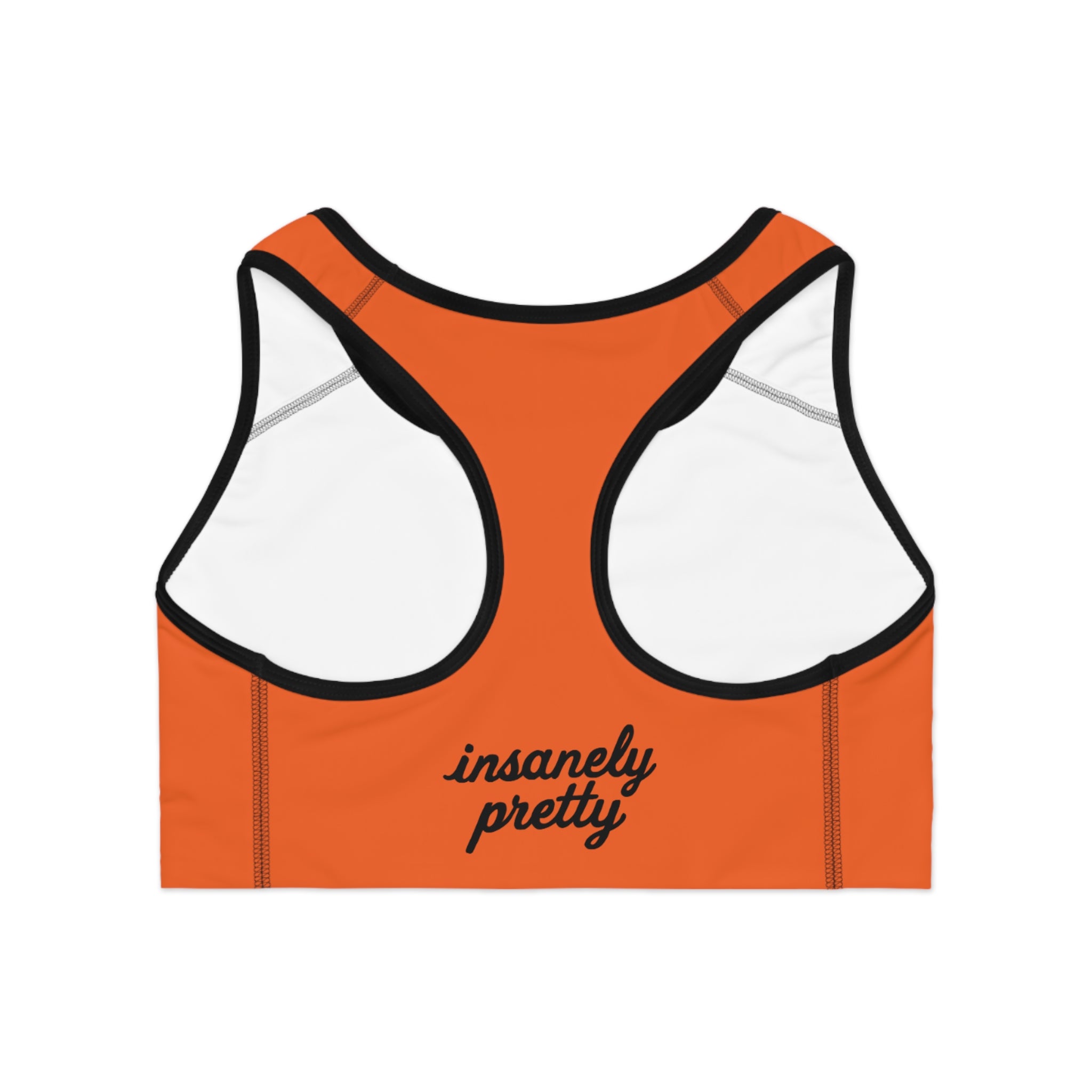 Insanely Pretty Sports Bra (Thong Set) "Orange"