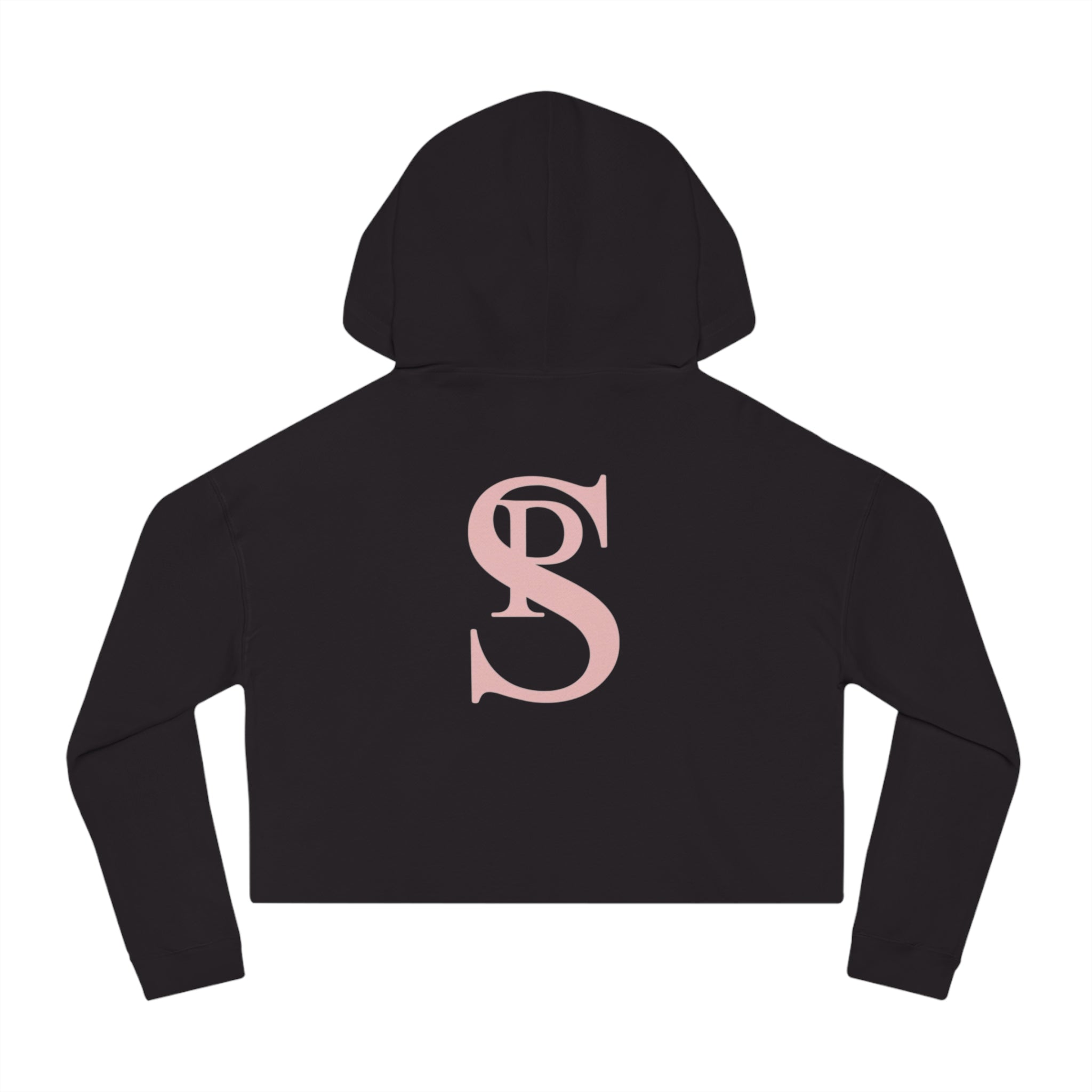 Insanely Pretty Crop Hoodie (Pink Logo)