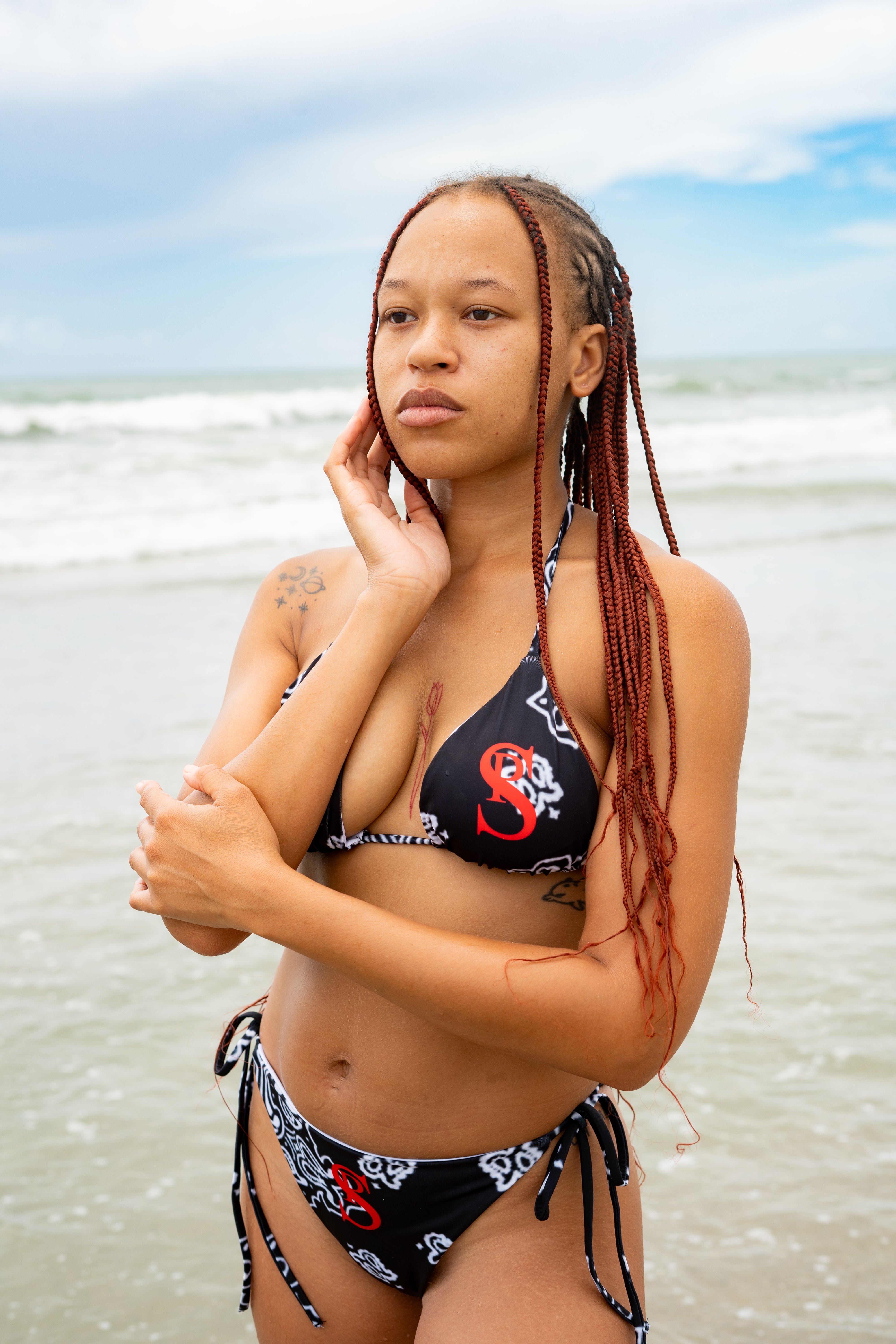 Classic Bandana Bikini "Georgia Bulldogs"