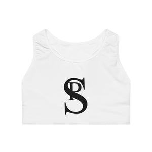 Insanely Pretty Sports Bra (Thong Set) "White"
