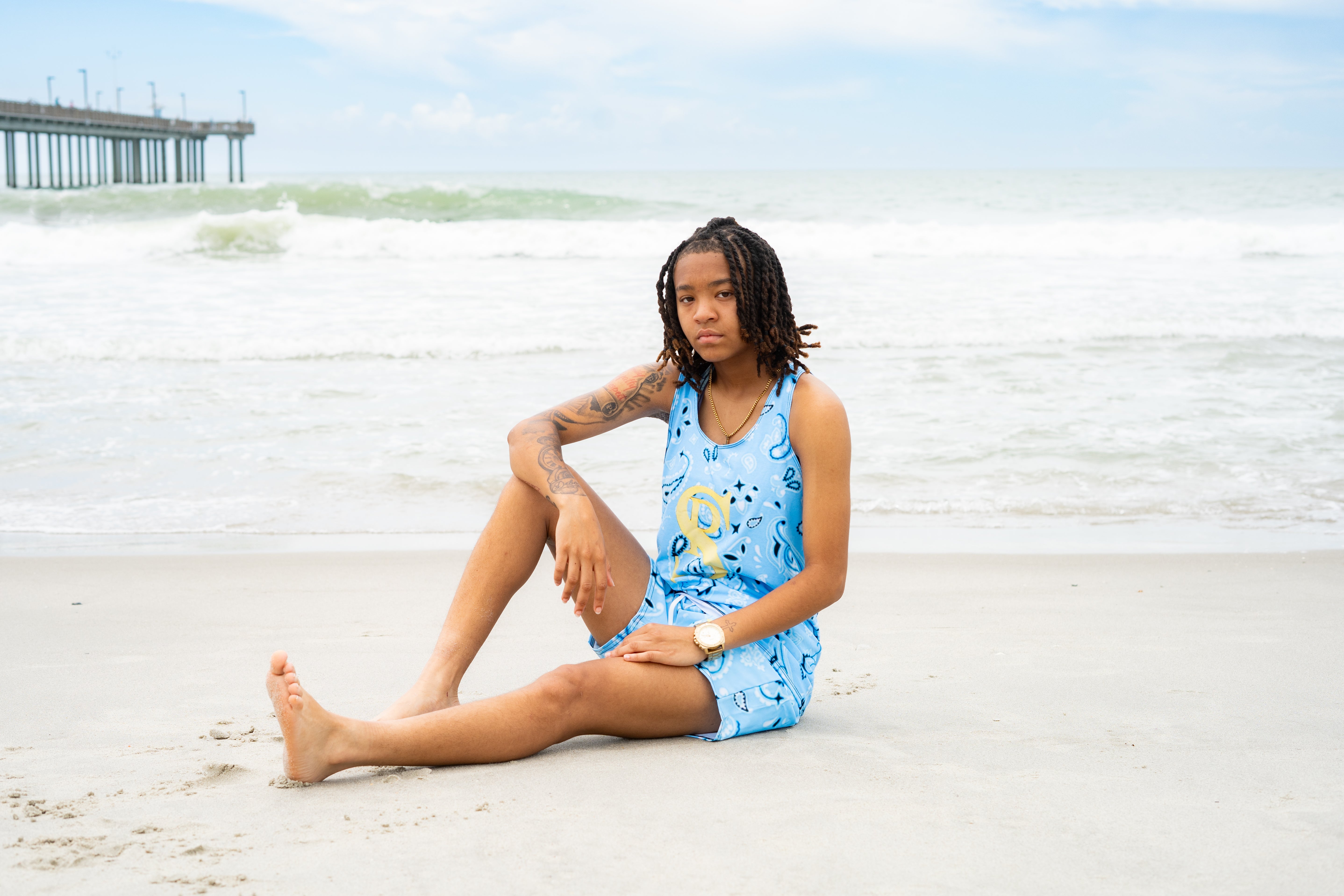 Classic Bandana Swimming Trunks "UCLA Bruins"