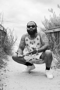 Classic Bandana Swimming Trunks "North Texas Mean Green"