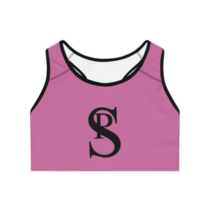 Insanely Pretty Sports Bra (Thong Set) "Light Pink"
