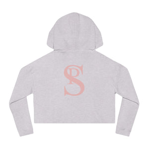 Insanely Pretty Crop Hoodie (Pink Logo)