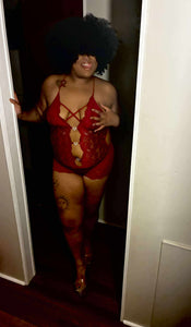 Sultry Lace Teddy Bodysuit