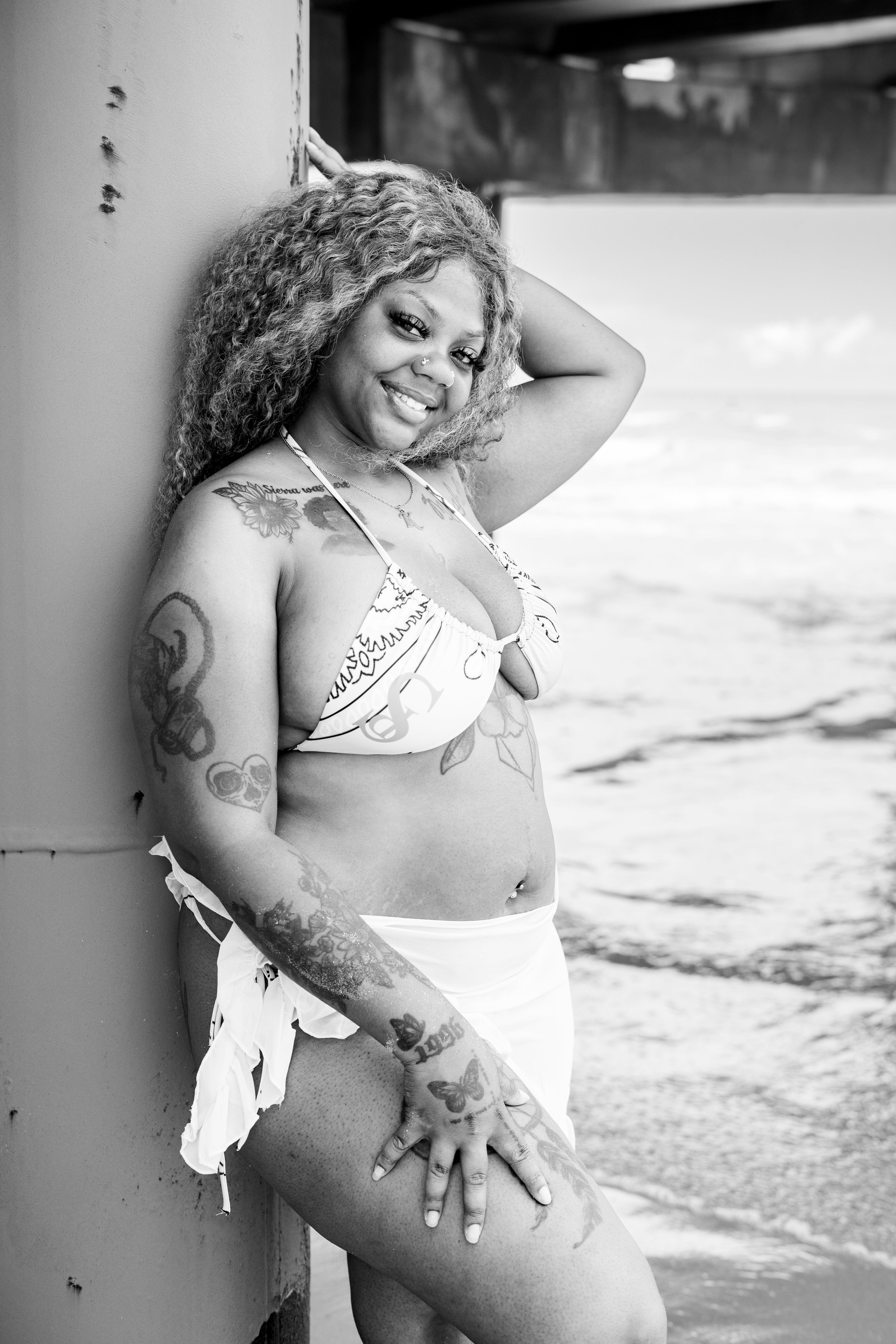Classic Bandana Bikini "Sunset Drip"