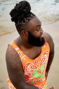 Classic Bandana Swimming Trunks "Miami Hurricanes"