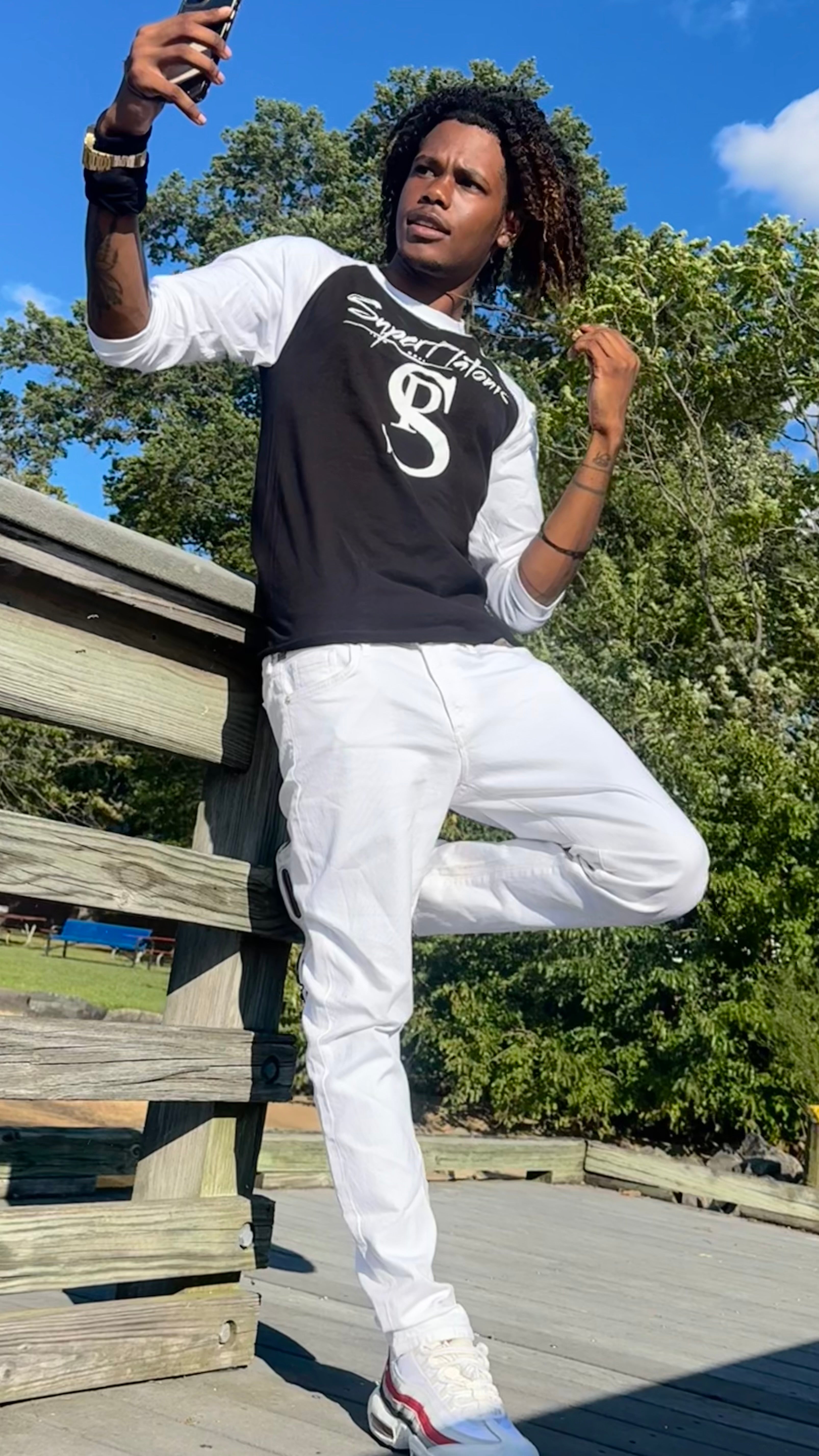 3/4 Sleeve Raglan Shirt
