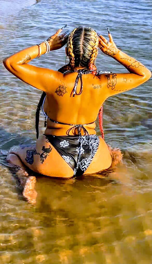 Classic Bandana Bikini "Georgia Bulldogs"