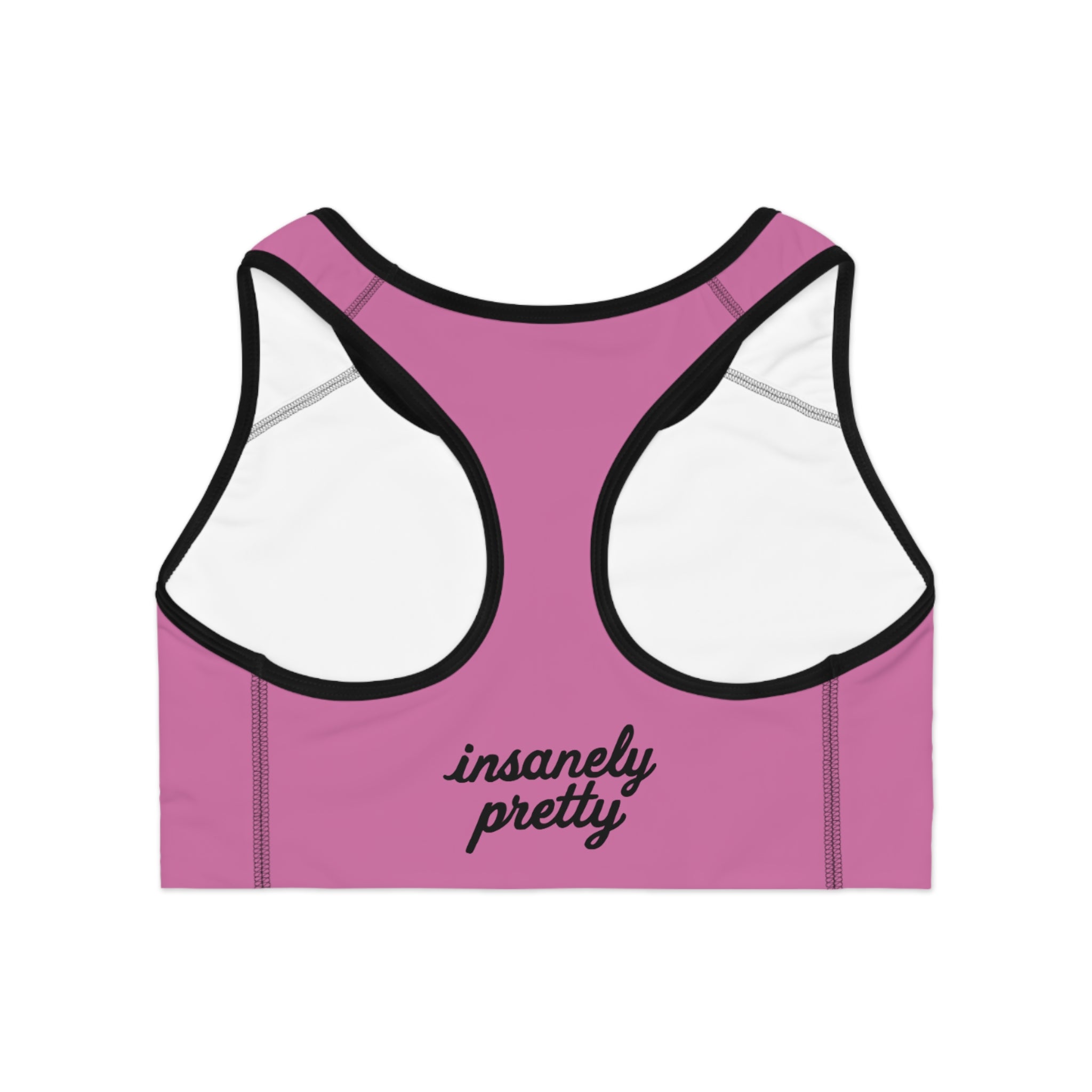 Insanely Pretty Sports Bra (Thong Set) "Light Pink"