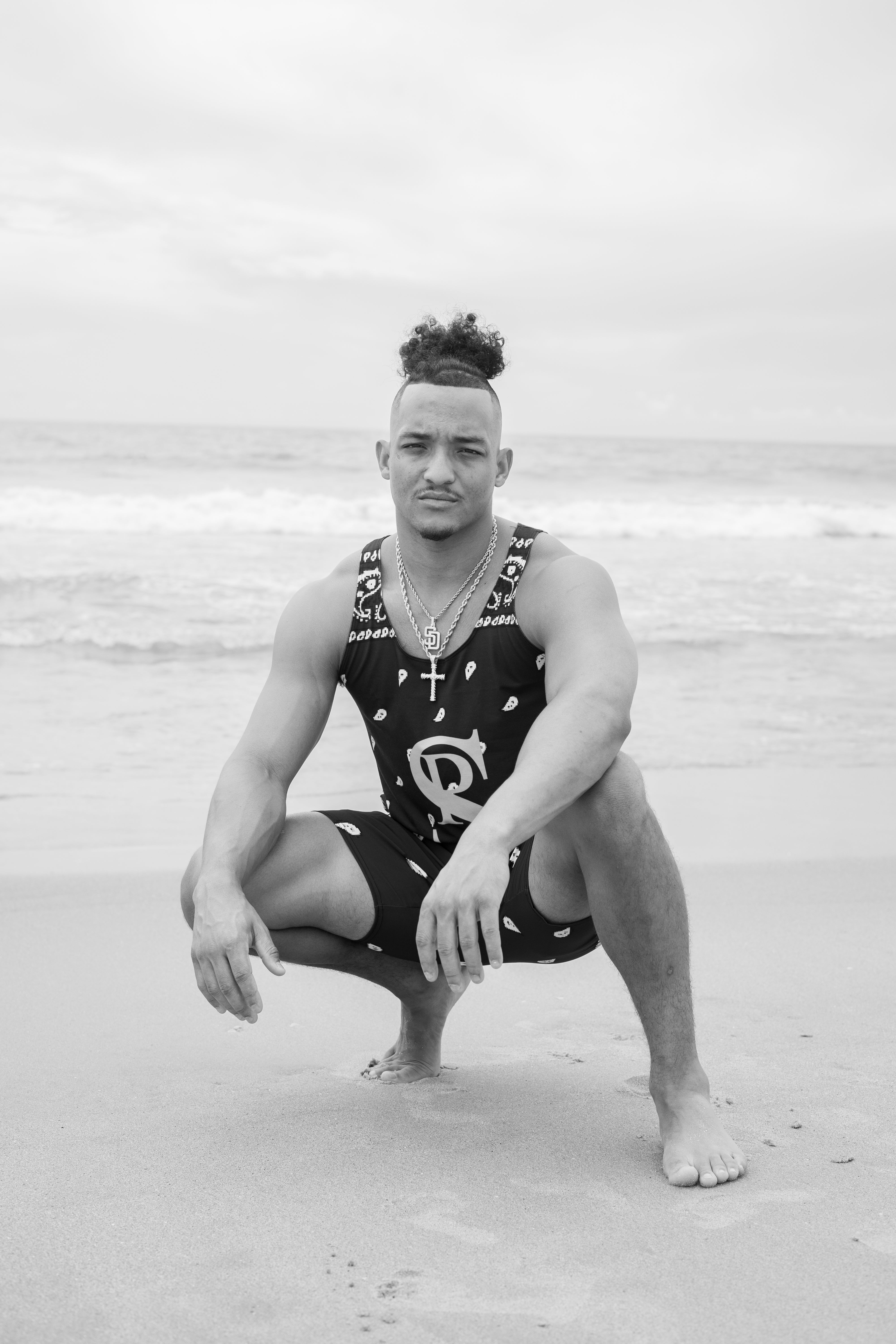 Classic Bandana Swimming Trunks "California Bears"