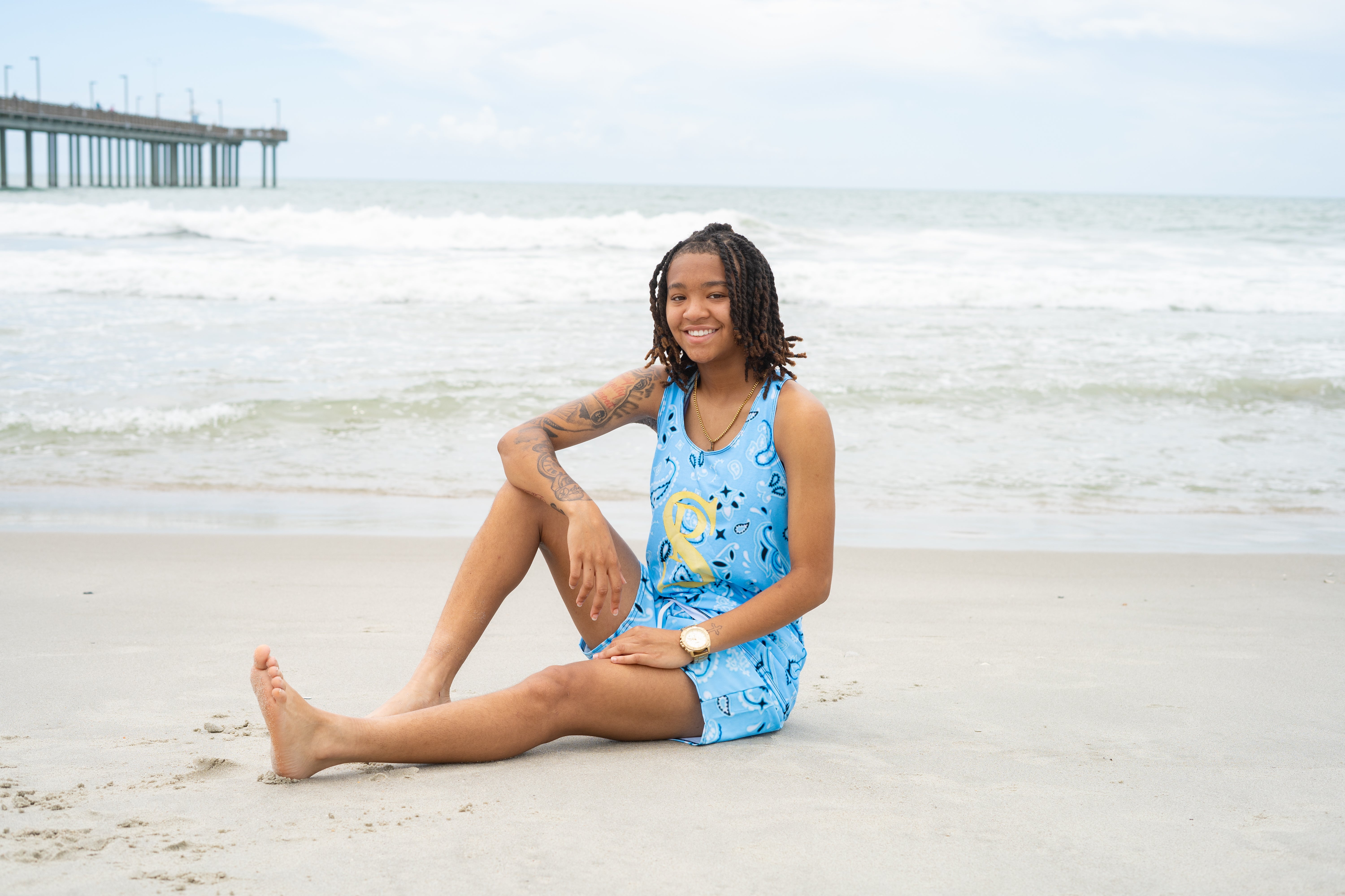 Classic Bandana Swimming Trunks "UCLA Bruins"