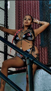 Classic Bandana Bikini "Georgia Bulldogs"