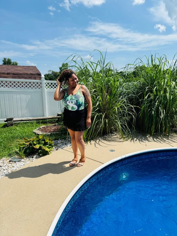 One-Piece Swimsuit “Floral”