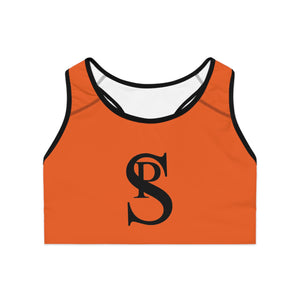 Insanely Pretty Sports Bra (Thong Set) "Orange"