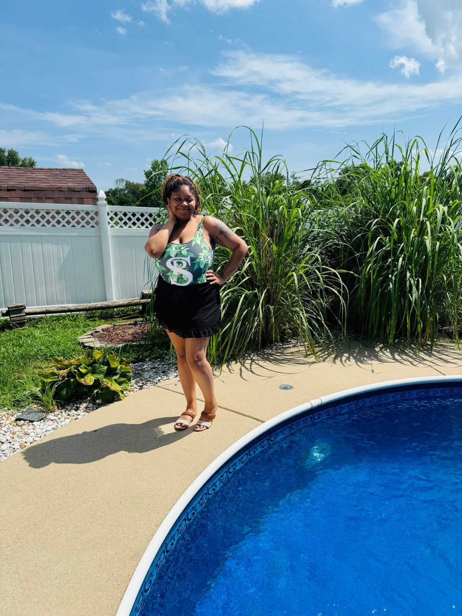 One-Piece Swimsuit “Floral”