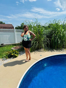 One-Piece Swimsuit “Floral”