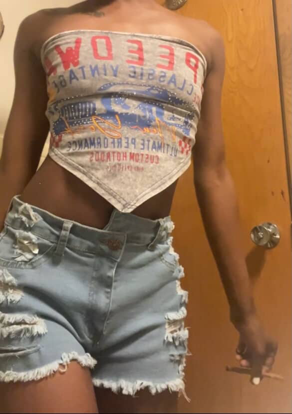 Denim Booty Shorts