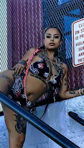Classic Bandana Bikini "Georgia Bulldogs"