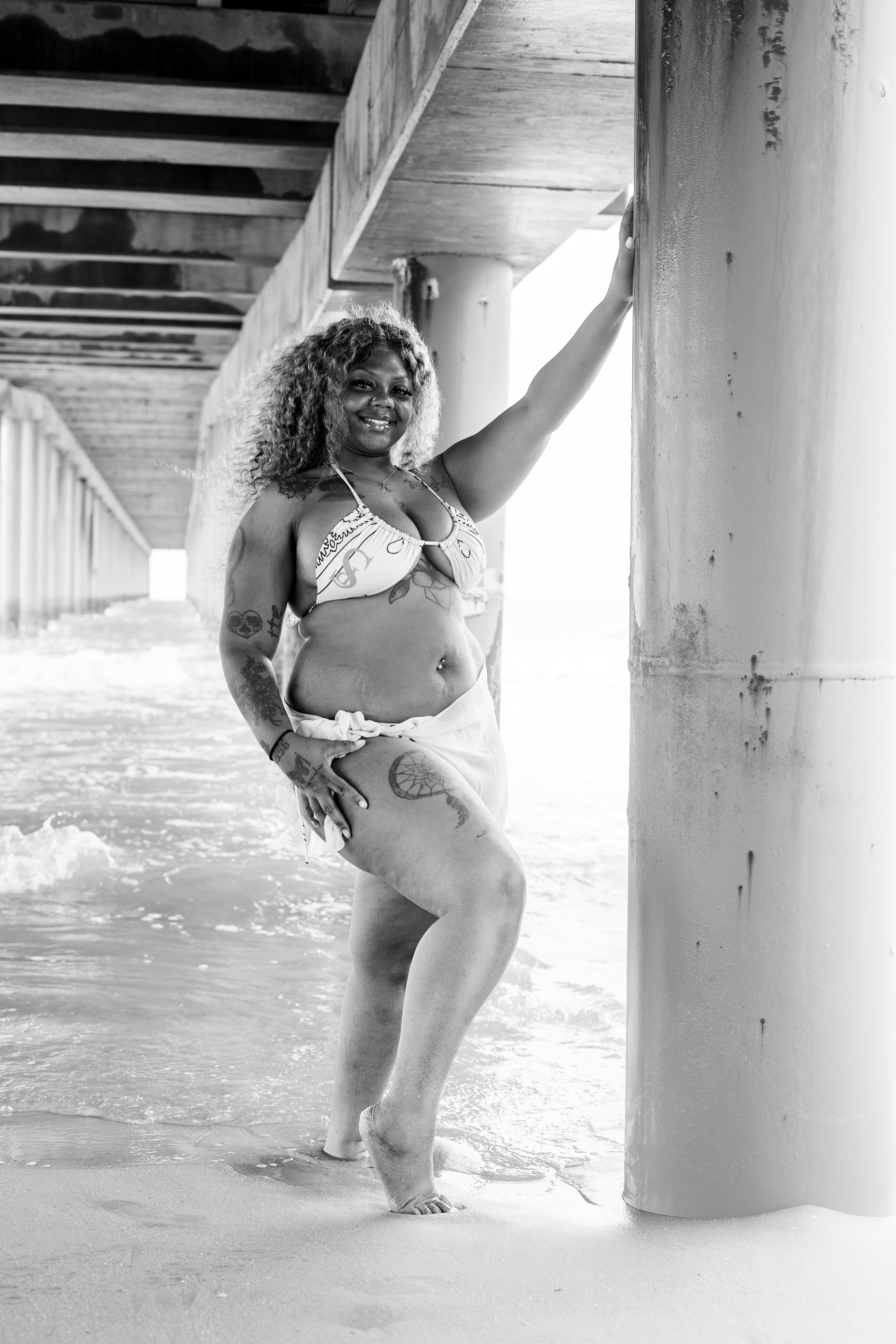 Classic Bandana Bikini "Sunset Drip"