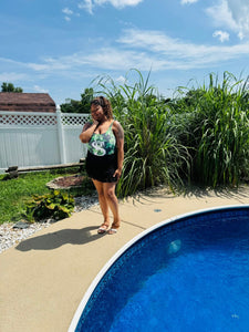 One-Piece Swimsuit “Floral”