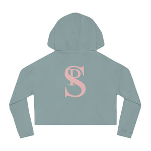 Insanely Pretty Crop Hoodie (Pink Logo)