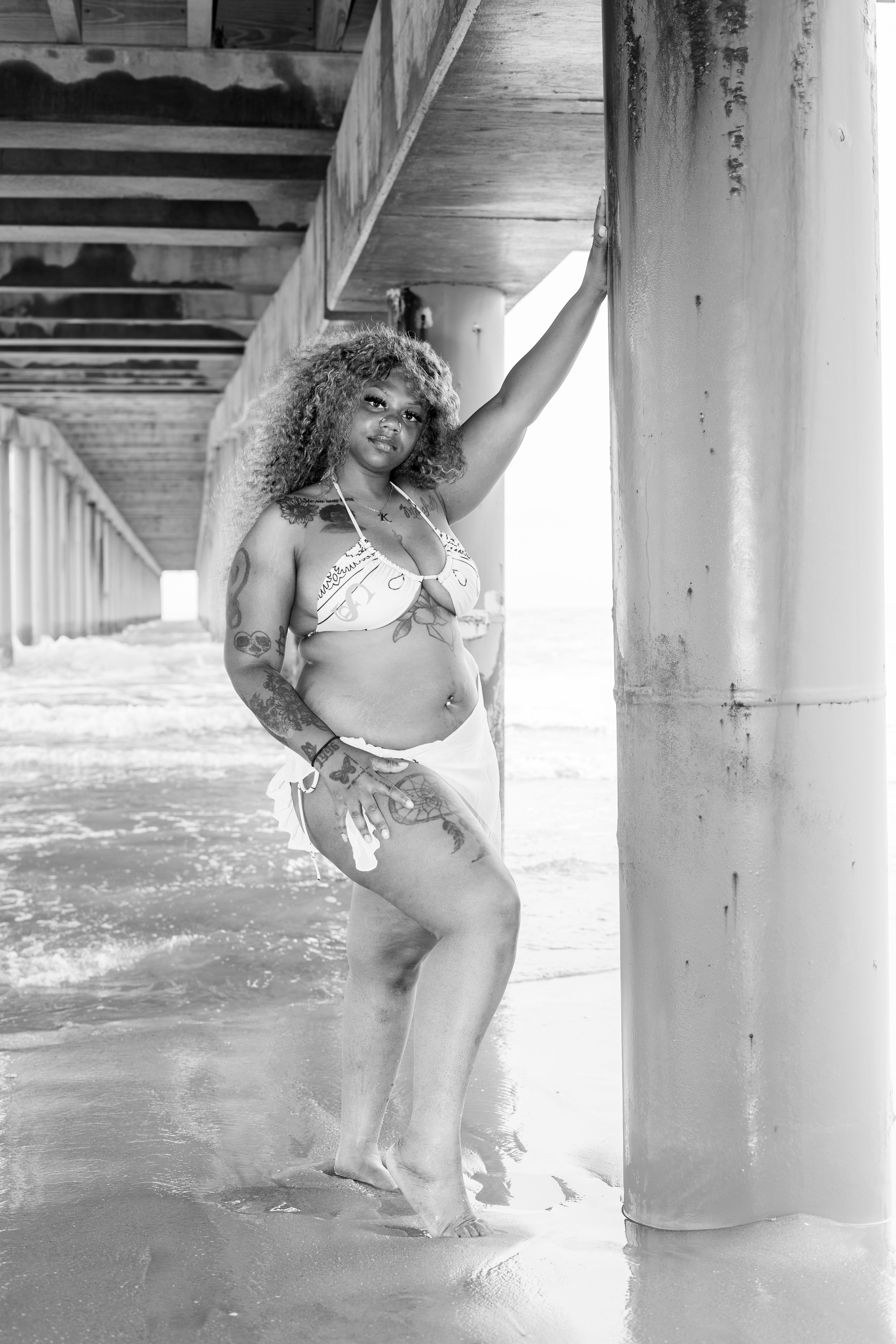 Classic Bandana Bikini "Sunset Drip"