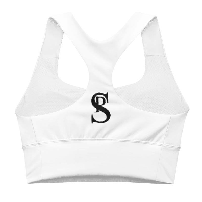 Insanely Pretty Sports Bra (Bikers Short Set) "White"