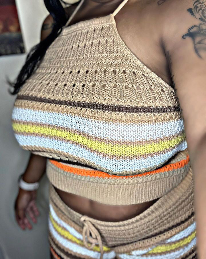 Crochet Two-Piece Set