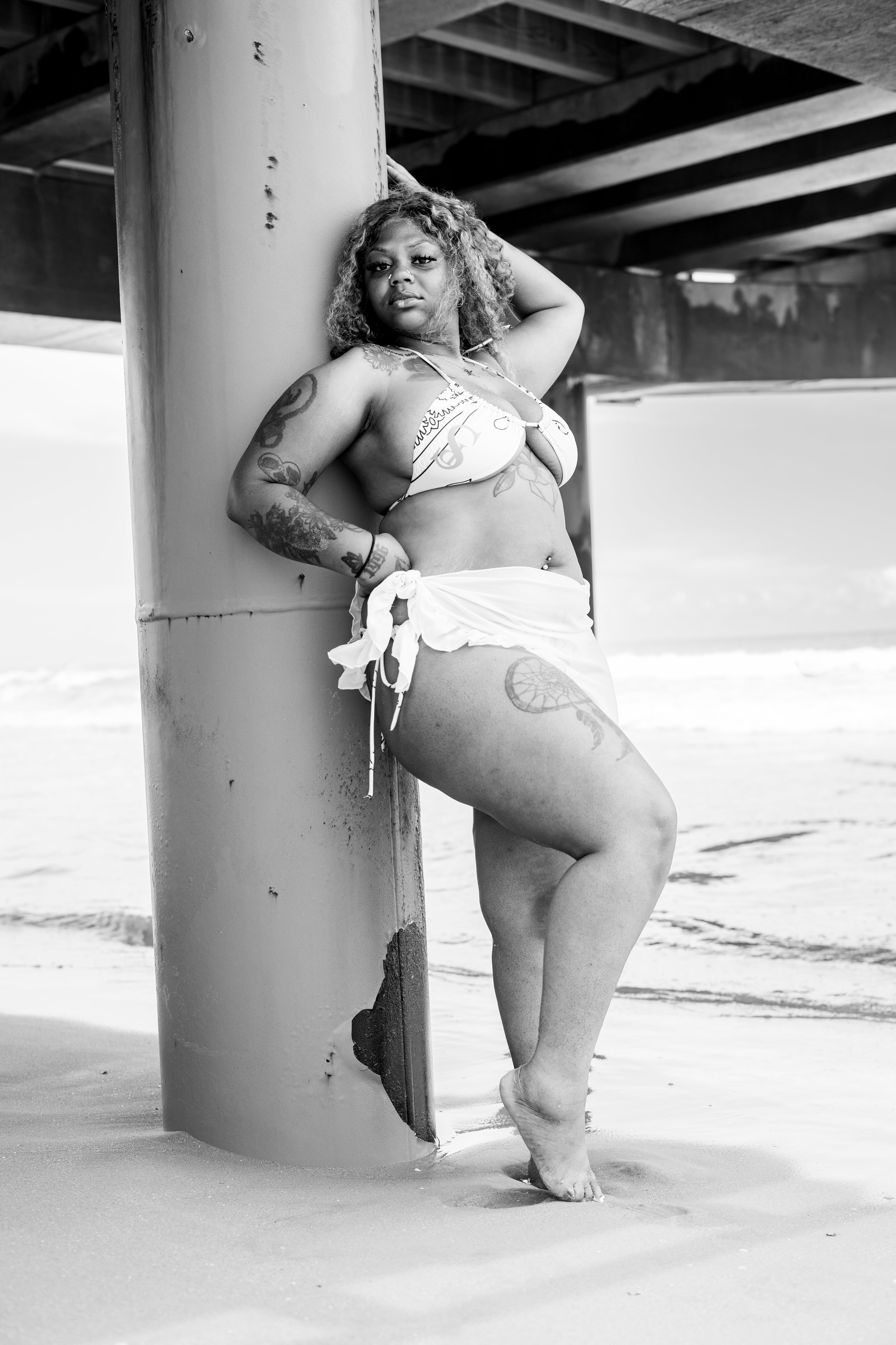 Classic Bandana Bikini "Sunset Drip"