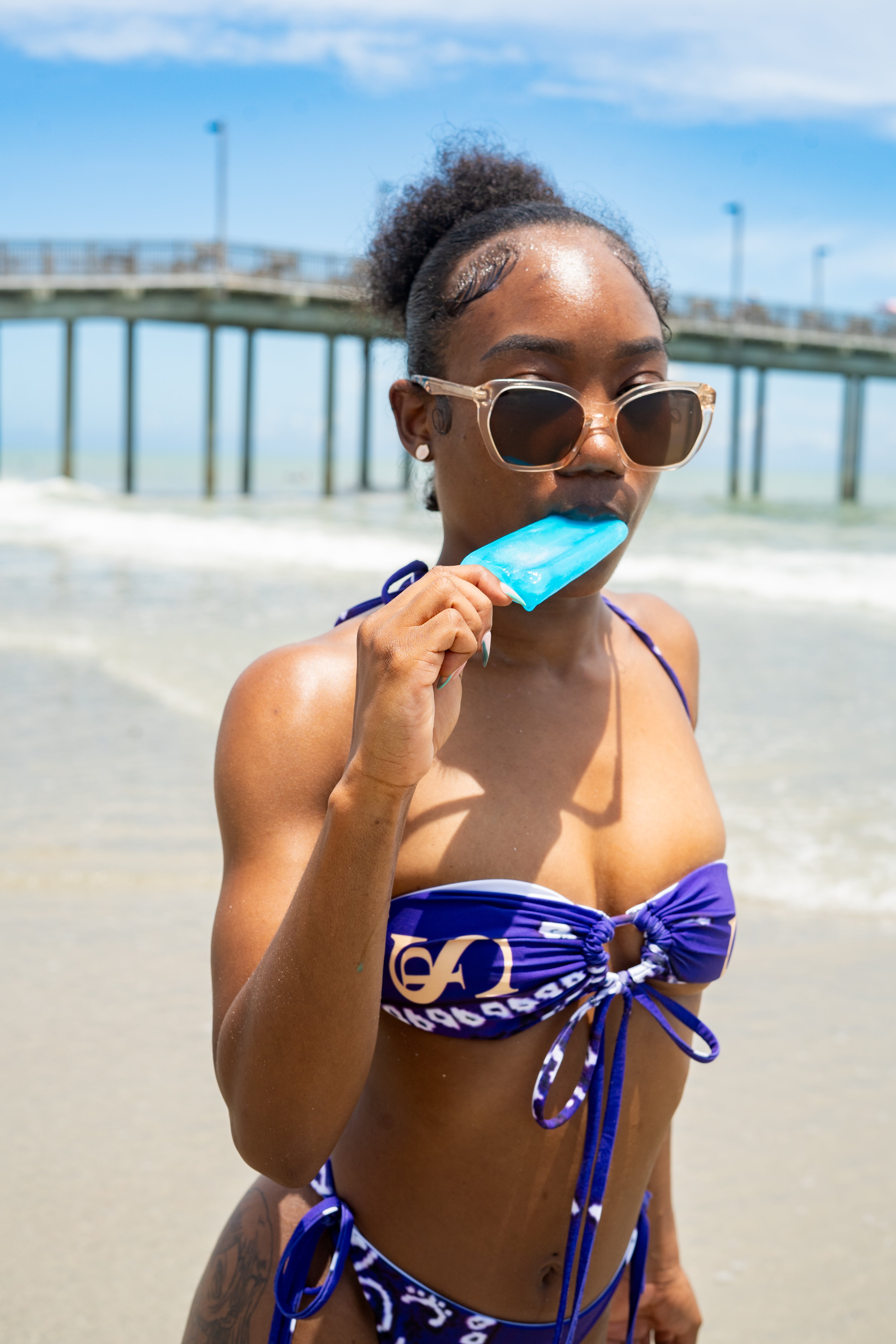 Classic Bandana Bikini "LSU Tigers"