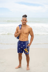 Classic Bandana Swimming Trunks "California Bears"