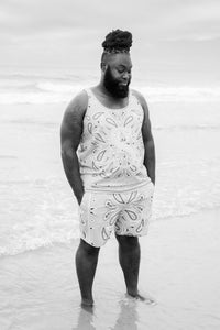 Classic Bandana Swimming Trunks "Miami Hurricanes"