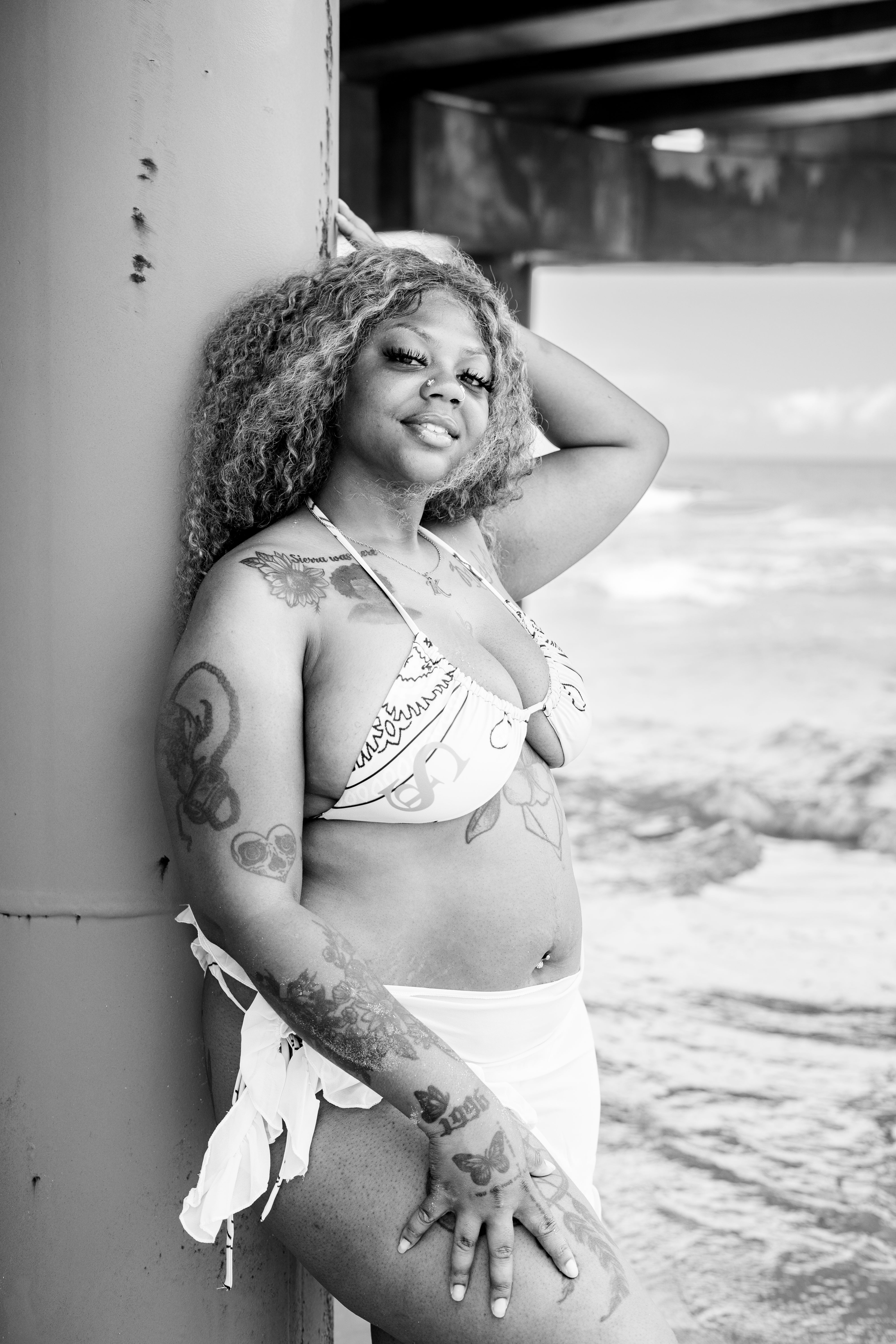 Classic Bandana Bikini "Sunset Drip"