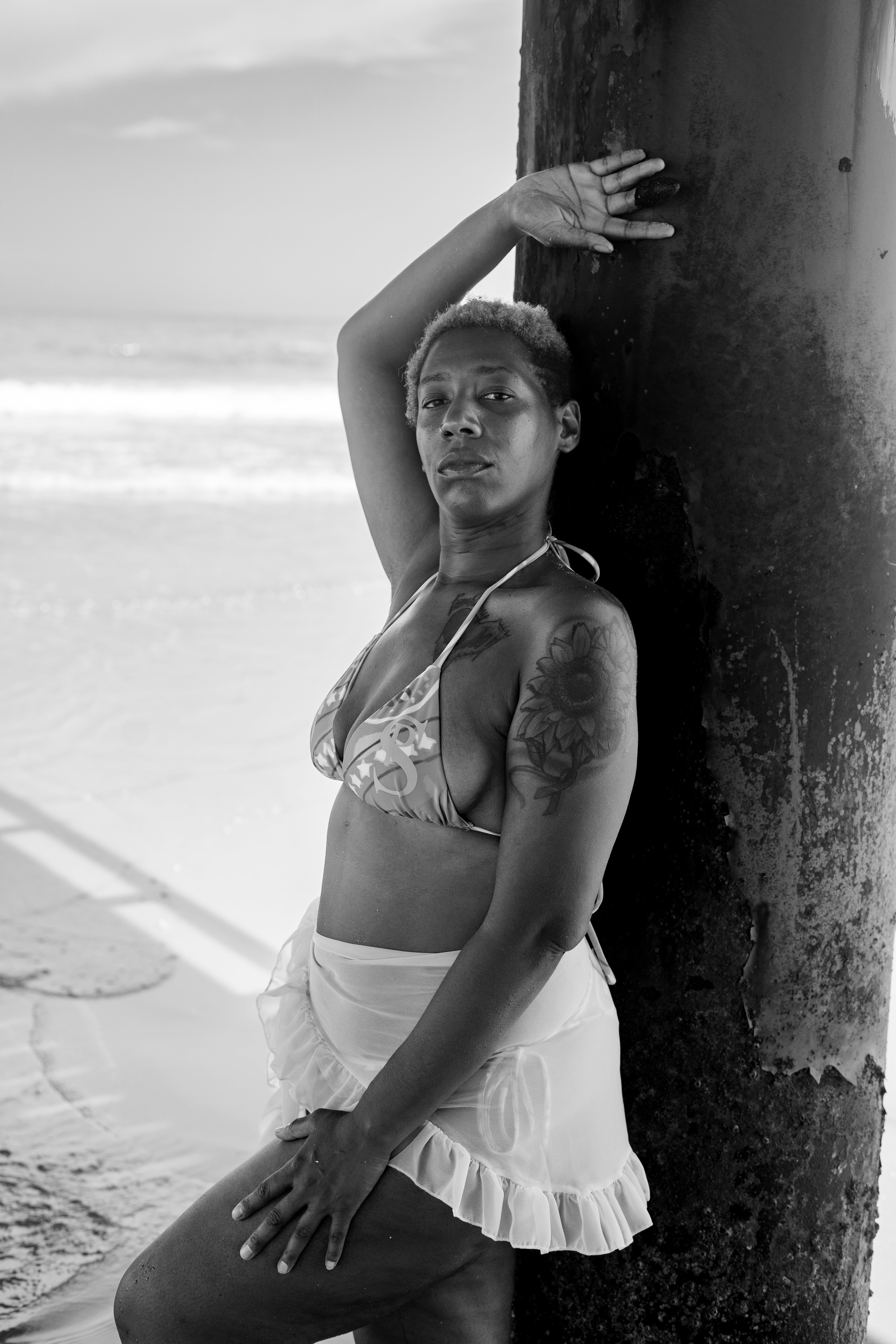 Classic Bandana Bikini "Pink Glacier"
