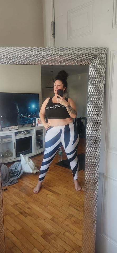 Animal Print Leggings “Zebra”