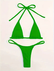 Three-Point Bikini 2-Piece Set