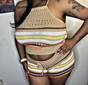 Crochet Two-Piece Set