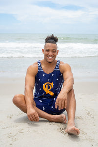 Classic Bandana Swimming Trunks "California Bears"