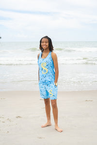 Classic Bandana Swimming Trunks "UCLA Bruins"