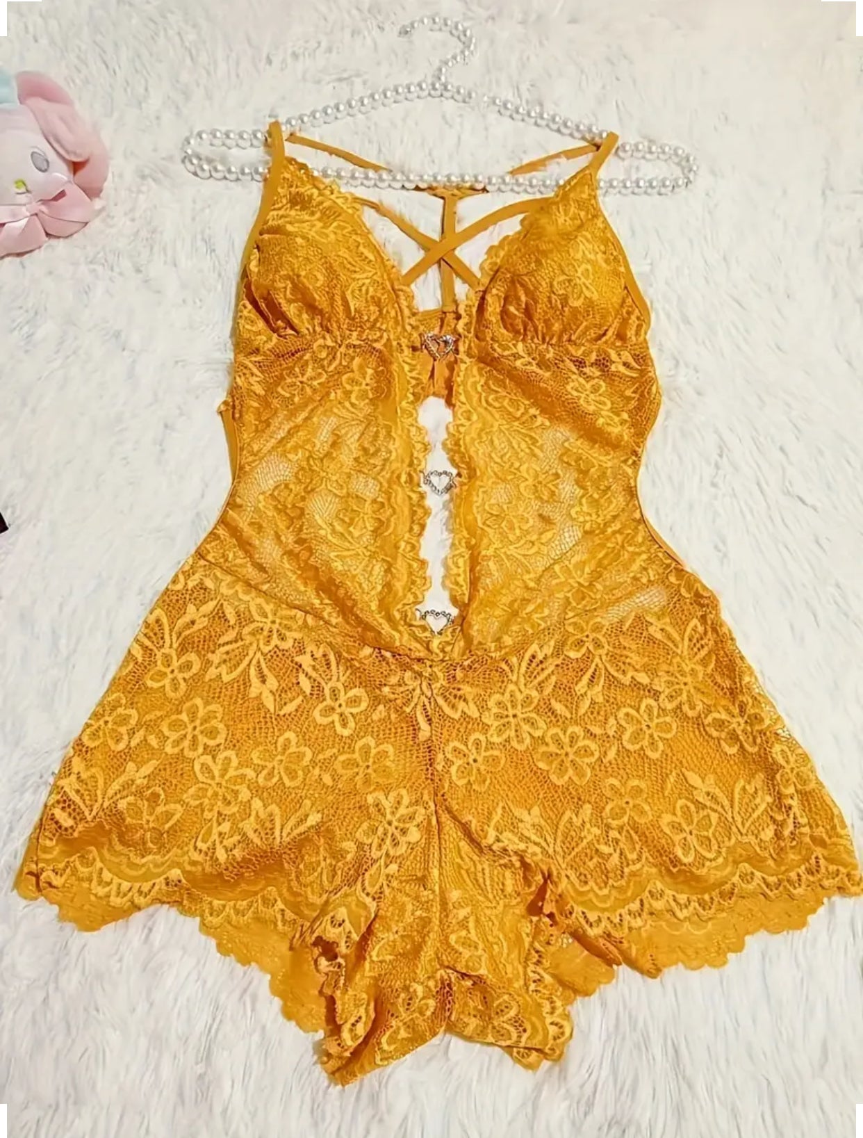 Sultry Lace Teddy Bodysuit
