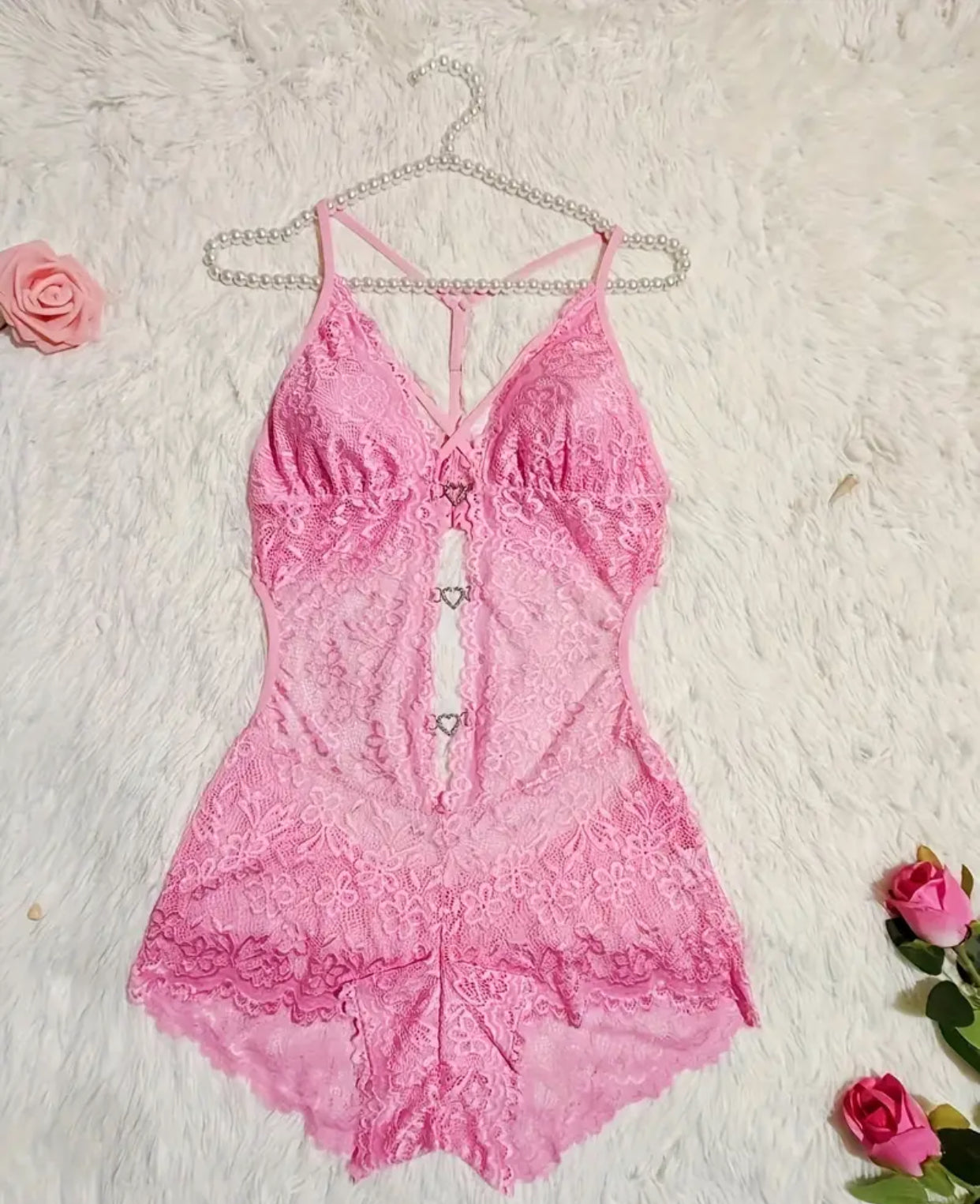 Sultry Lace Teddy Bodysuit