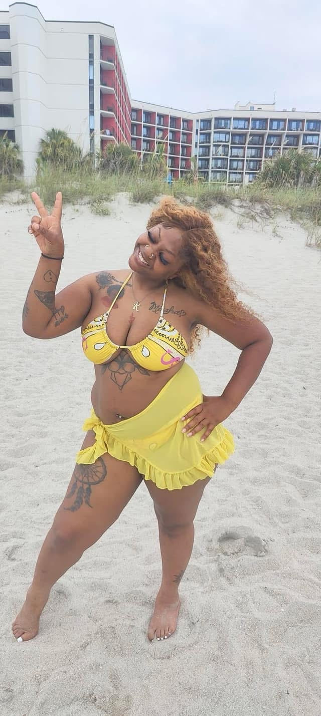 Classic Bandana Bikini "Sunset Drip"