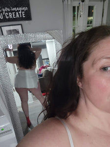 Plus Size Lingerie Dress with Thong