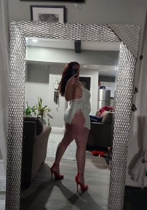 Plus Size Lingerie Dress with Thong